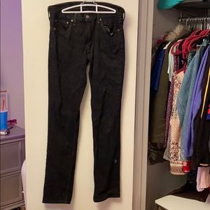 Levi + Strauss Straight Leg Jeans!